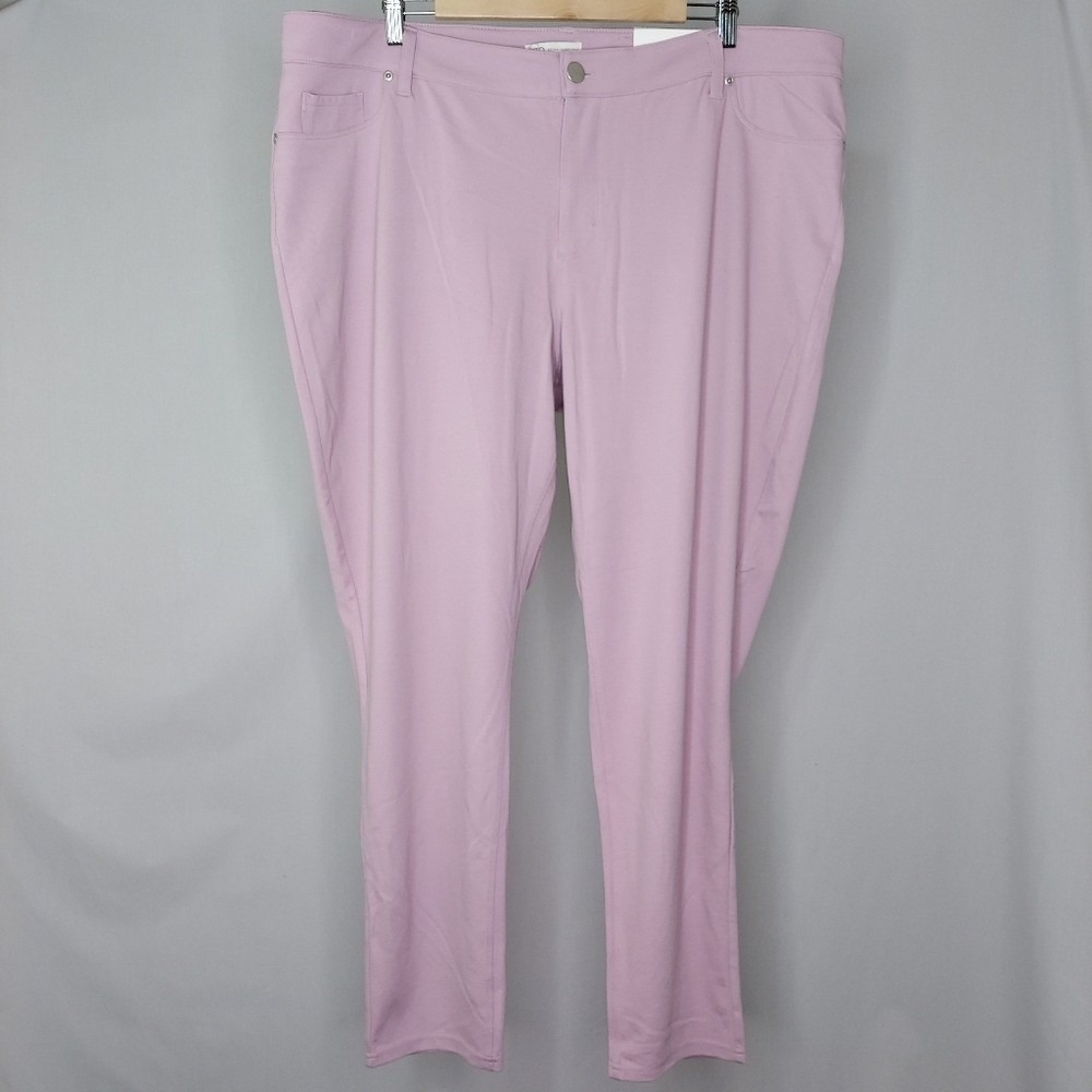 Contemporary Women's Plus Size 24W Lilac Purple‎ Skinny Pants New With Tags